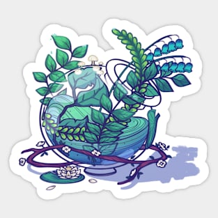 Botanical Potion Sticker